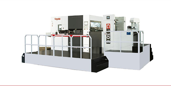 Automatic die-cutting and creasing machine