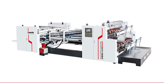 Two piece folder gluer