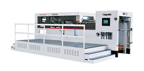 Automatic die cutting creasing machine with stripper