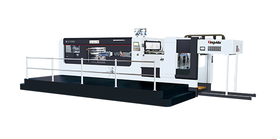 Automatic die-cutting and creasing machine with stripping